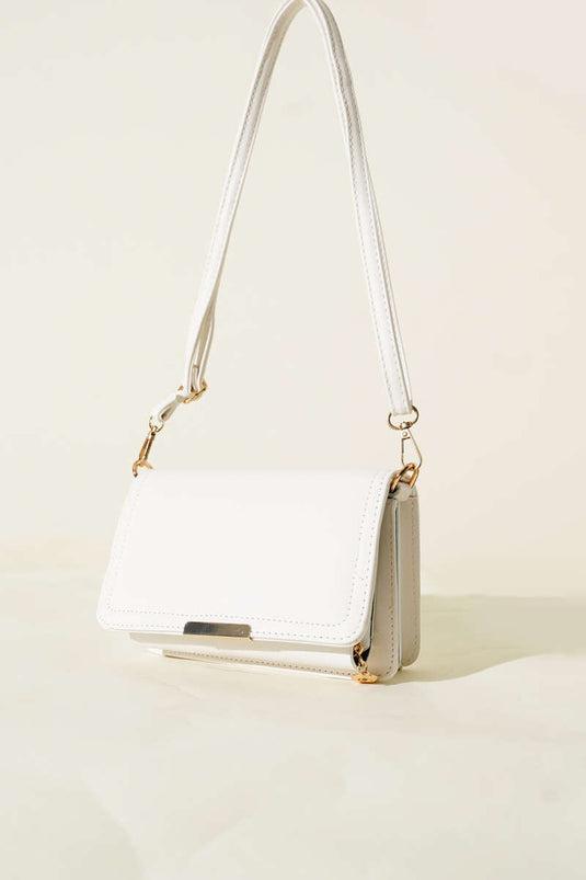Sac portefeuille blanc