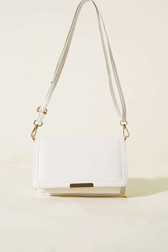 Sac portefeuille blanc