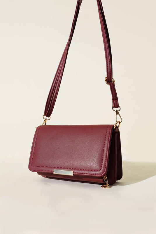 Sac portefeuille bordeaux