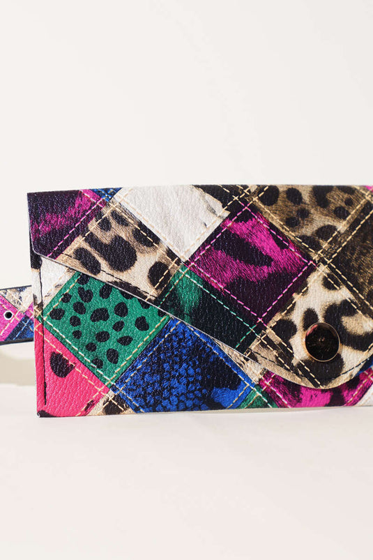 Ensemble fin de 4 ceintures avec portefeuille