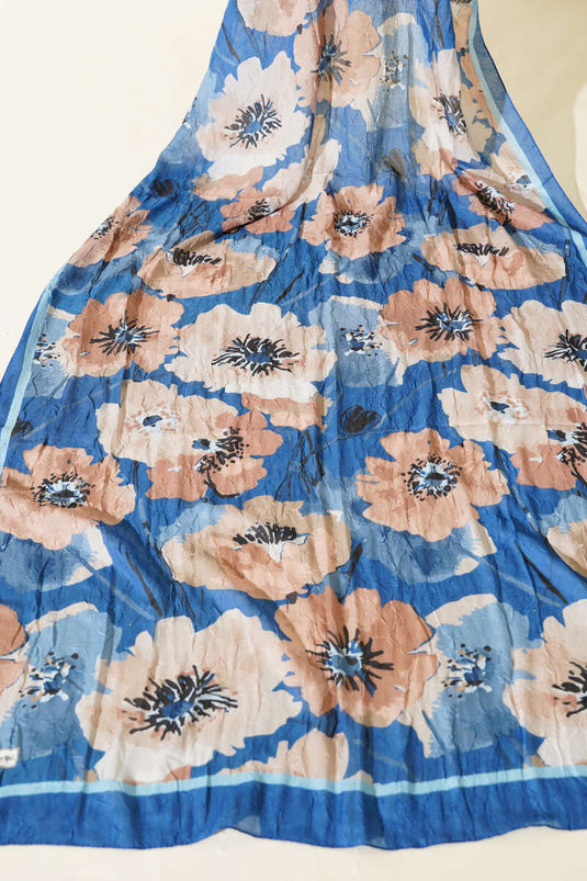 Daisy Pattern Bamboo Kash 3-Piece Scarf Set Assorted 1