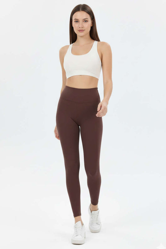 Duiker Dames Thermische Legging Bruin