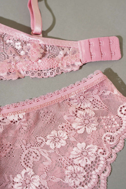 طقم حمالة صدر دانتيل غير مبطنة - داستي روز