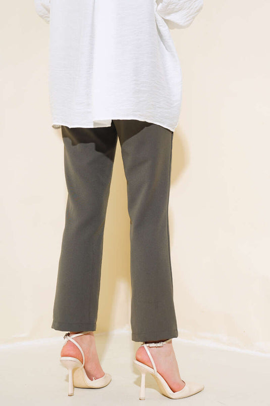 بنطلون جيب الساق النحيف النعناع