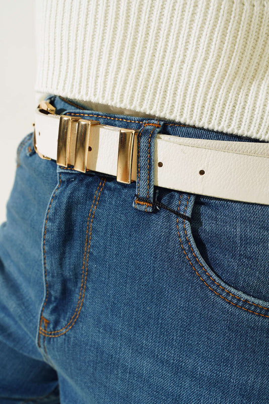 Pantalon bleu skinny