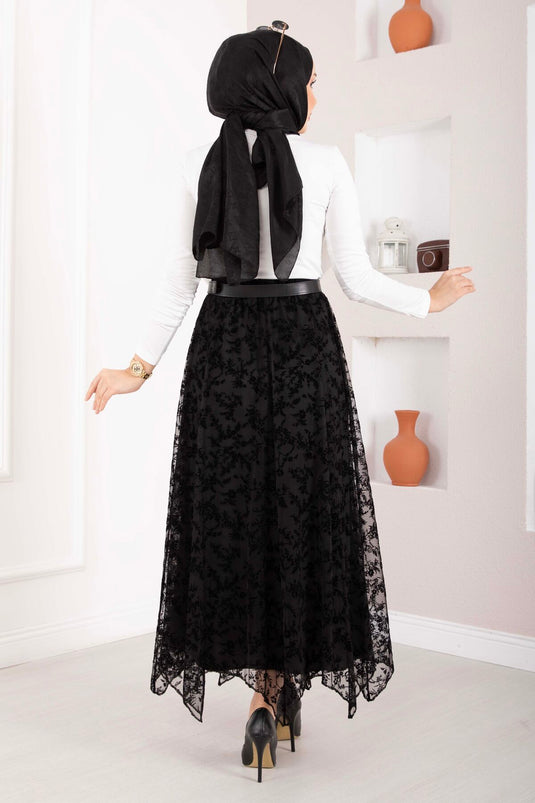 Open Neck Draped Sandy Body Ecru