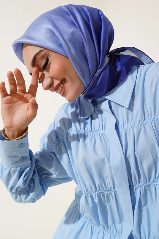 وشاح من قماش التويل المتدرج من ساكس