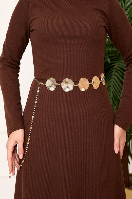 Seashell Chain Belt -14