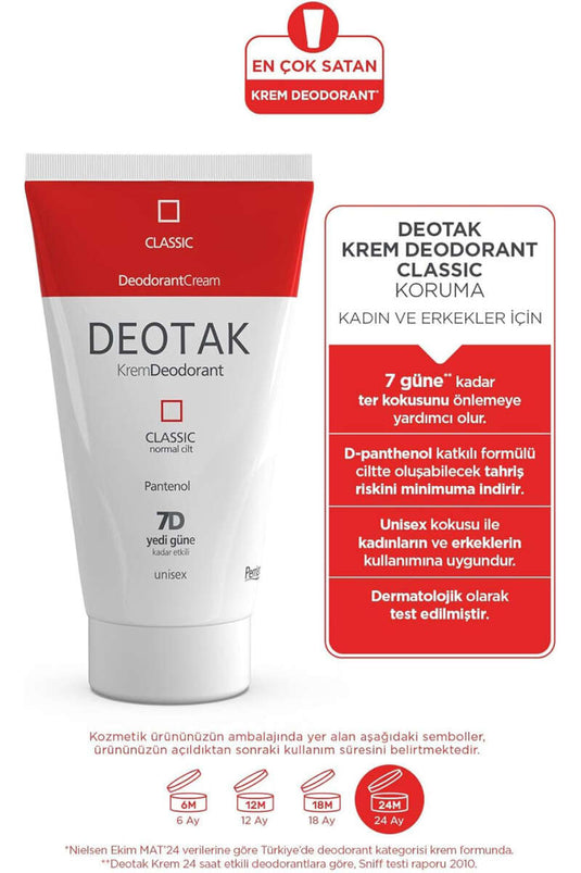 Deotak Classic Creme Deodorant 35 ml