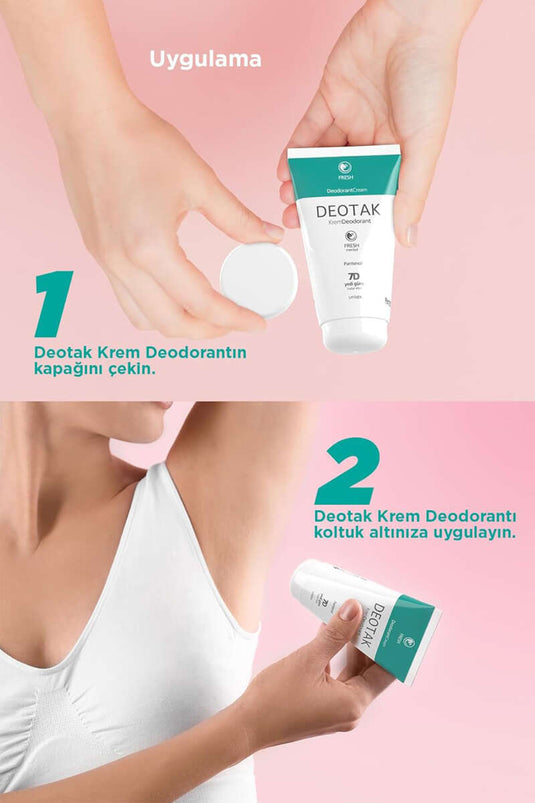Deotak Fresh Cream Deodorant 35 ml
