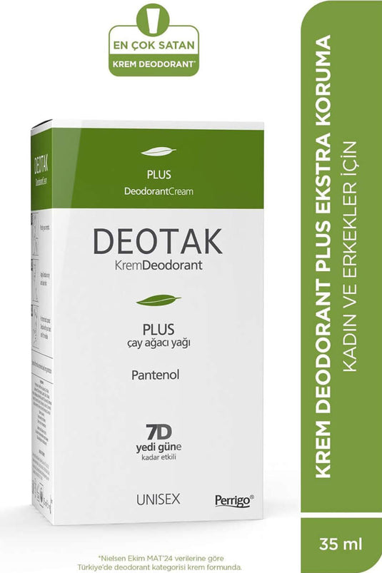Deotak Plus Deodorant Cream 35 ml