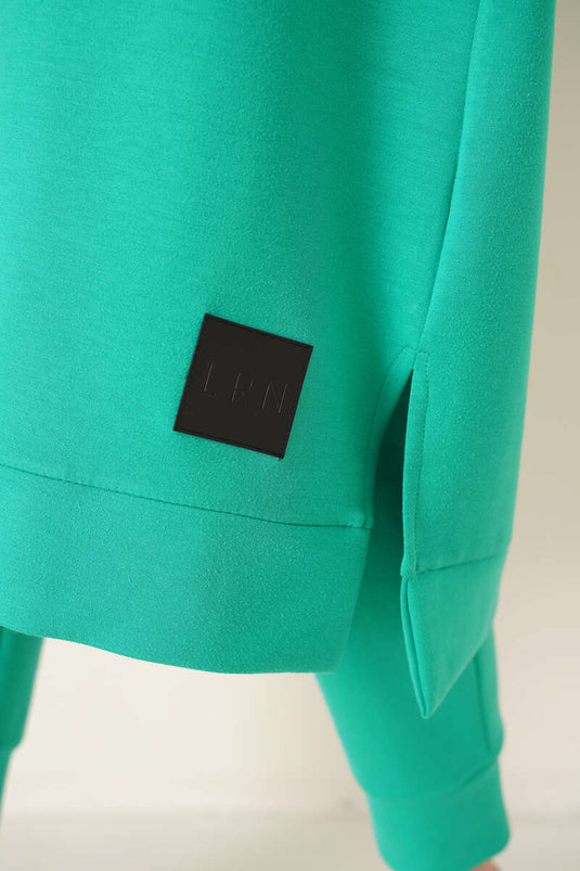 Deri Armalı Uzun İkili Takım Yeşil