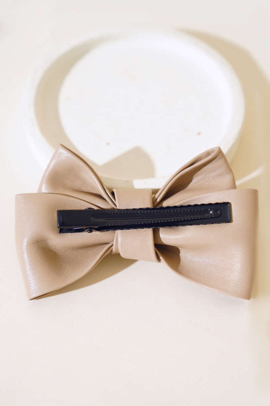 Cuir Boucle Noeud Vison