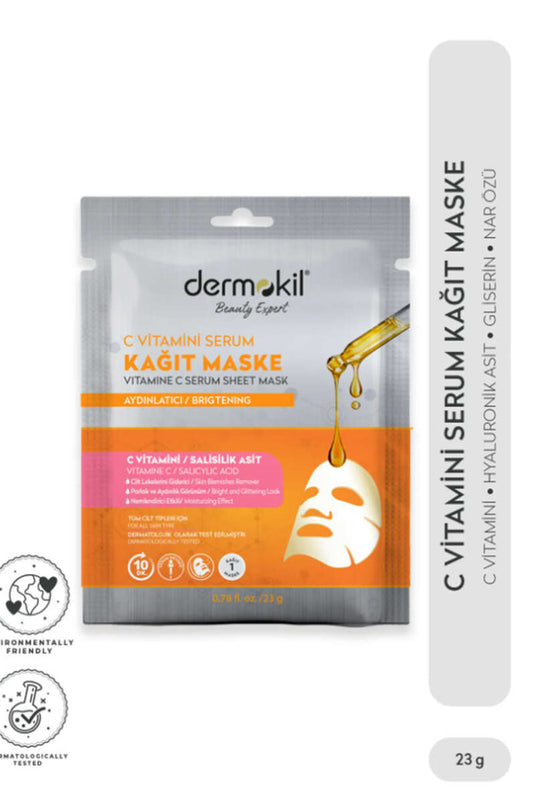 Masque Visage En Papier Dermokil Éclaircissant 23 G