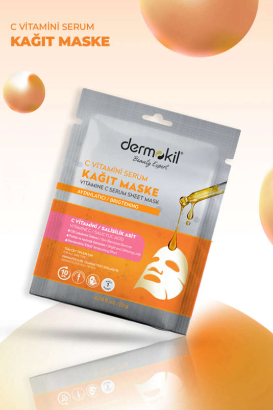 Masque Visage En Papier Dermokil Éclaircissant 23 G