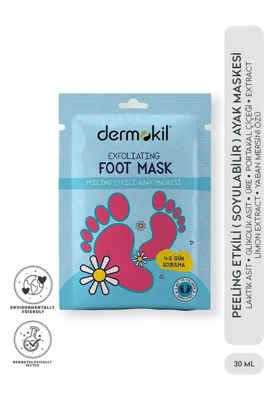 Dermokil Peeling Voetmasker 30ml - Effectieve Exfoliatie