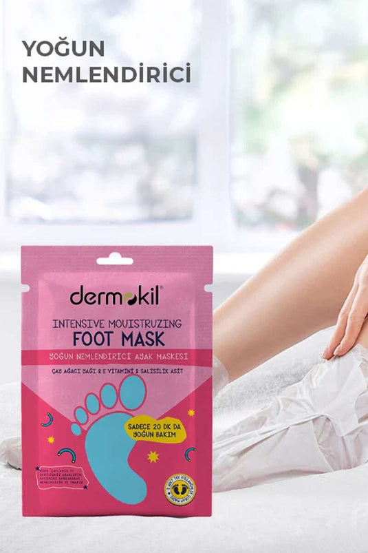 Dermokil Masque Hydratant Intense Pour Pieds 30 Ml