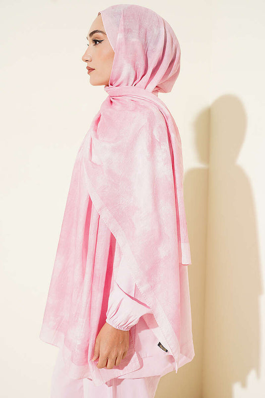 Desenli Bambu Kraş Pembe Serisi Asorti 8