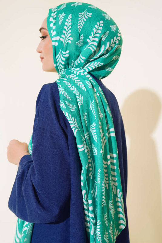 Patterned Bamboo Scarf Benetton