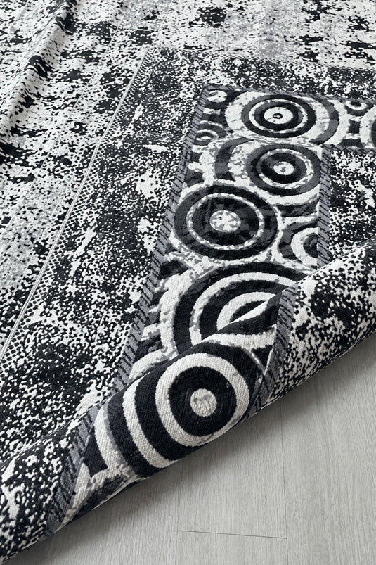 Desenli Çift Taraflı Kilim -130