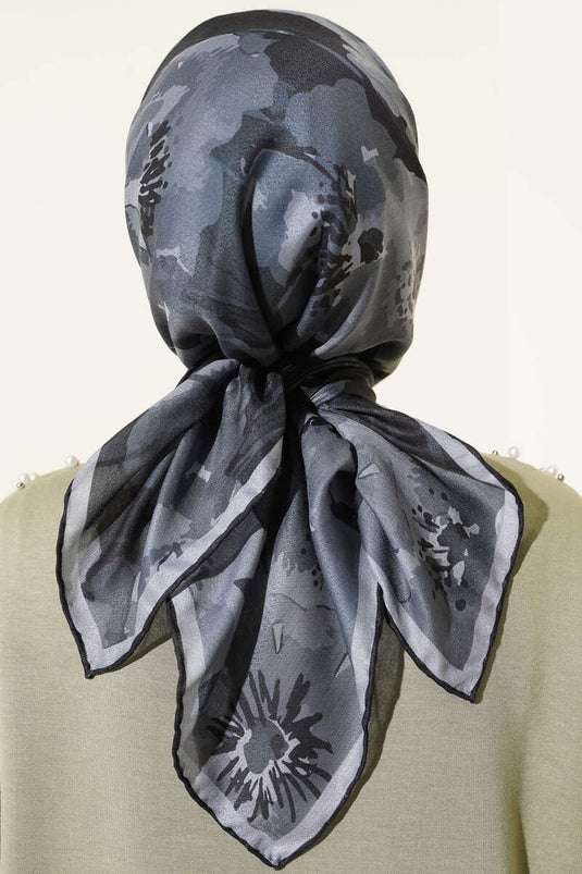 مجموعة أوشحة ديمور السوداء المزخرفة 9