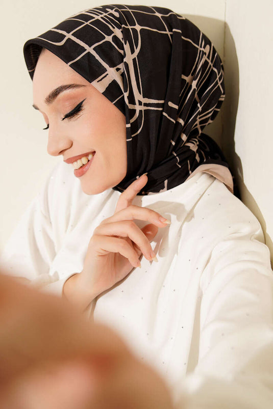 مجموعة أوشحة من سلسلة لاتيه بنقوش 2