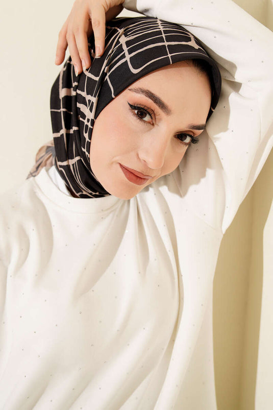 مجموعة أوشحة من سلسلة لاتيه بنقوش 2