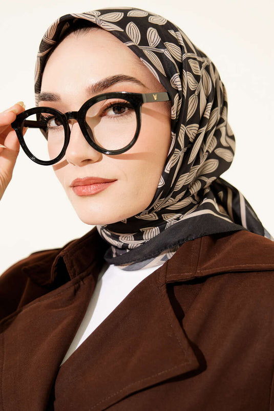 مجموعة أوشحة من سلسلة لاتيه منقوشة 4