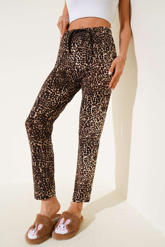 Leopard Patterned Pajamas