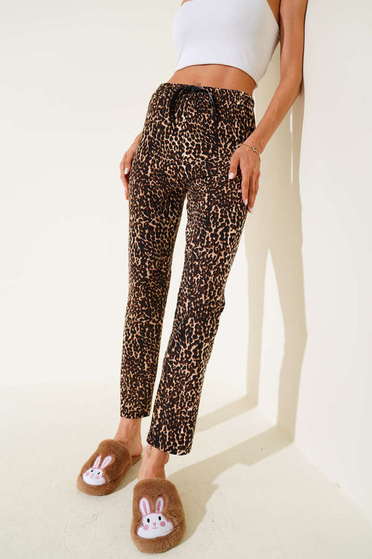 Leopard Patterned Pajamas