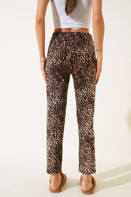 Leopard Patterned Pajamas