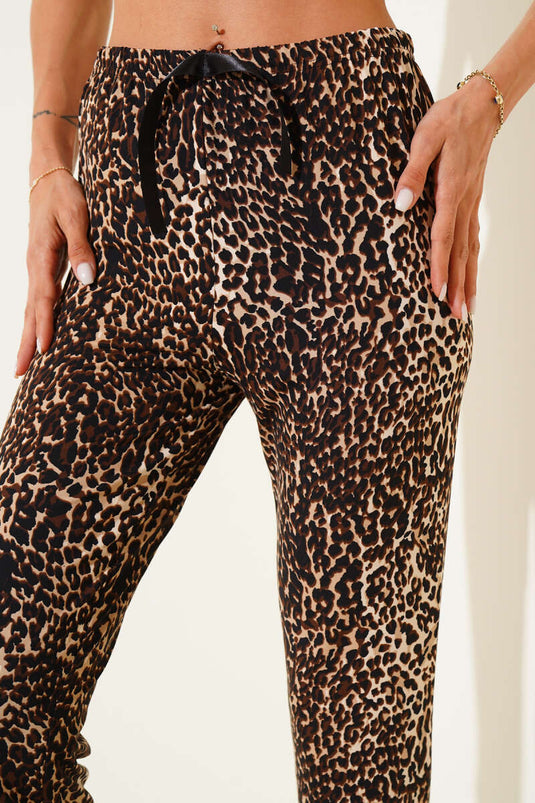 Leopard Patterned Pajamas