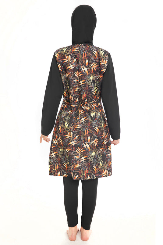 Maillot de bain modeste à motifs -127