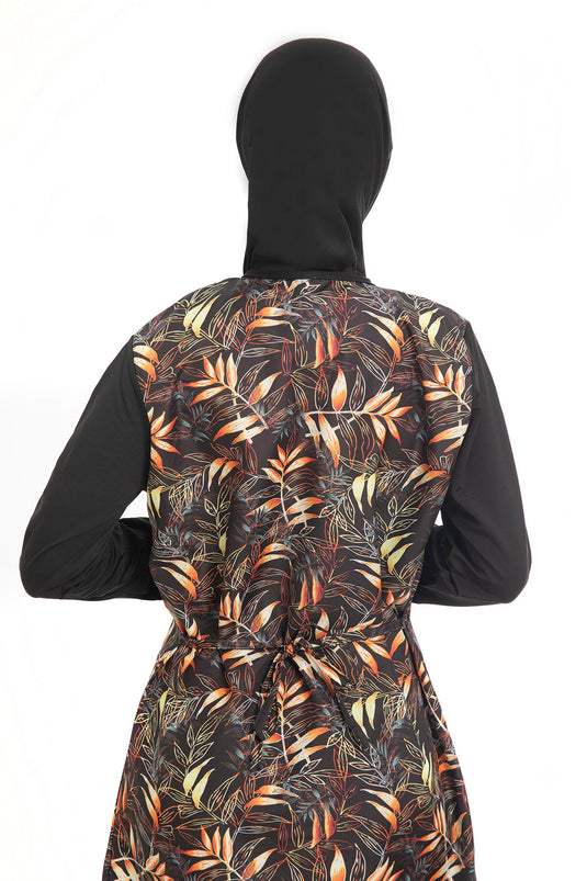 Maillot de bain modeste à motifs -127