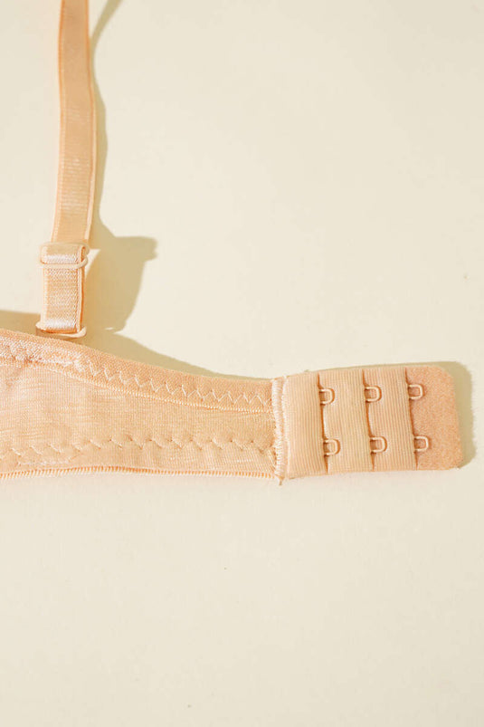 Self-Patterned Supportive Bra Ten