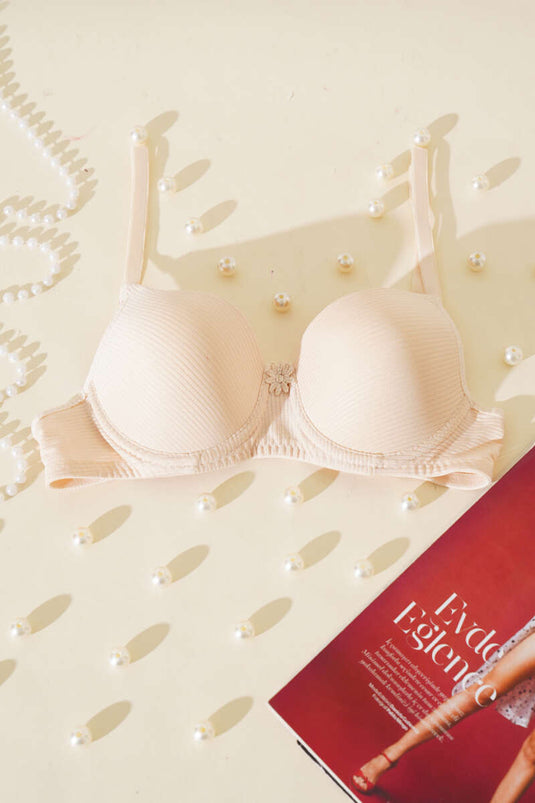 حمالة صدر مخططة غير مبطنة مقاس 10