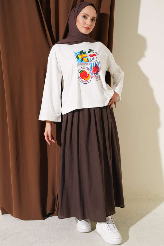 Set Di 2 Bluse Con Stampa Digitale