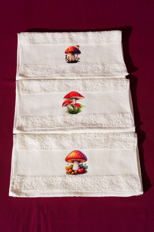 Digitally Printed 3-Piece Kitchen Towel Set (Assorted 2)