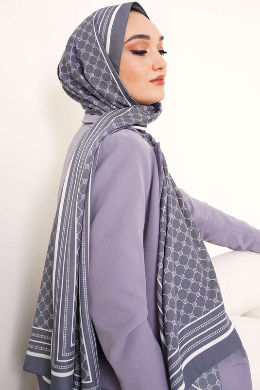 Digitaltrykt Medina sjal røget