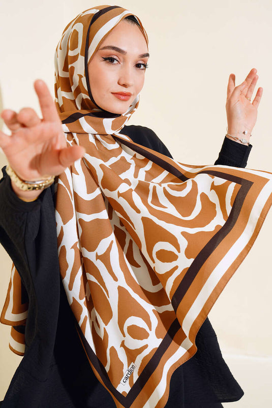 Digital Medina Shawl Camel