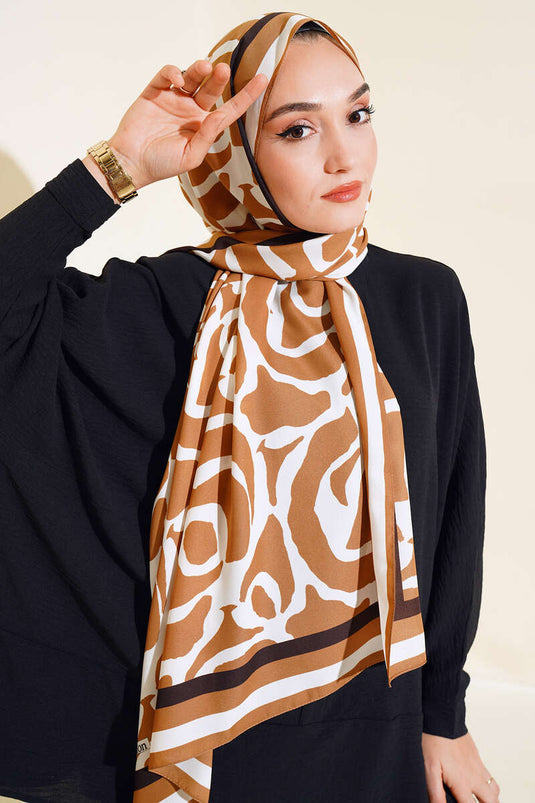 Digital Medina Shawl Camel