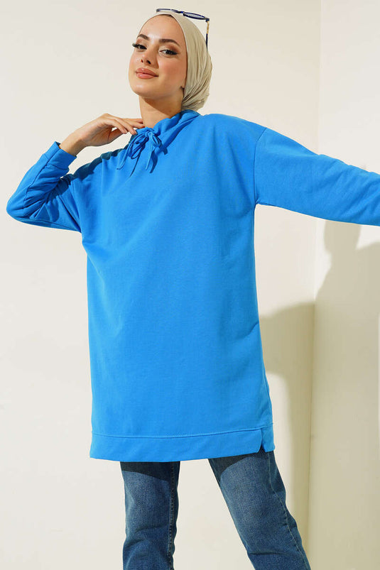 Tunique Dik Yaka Saks