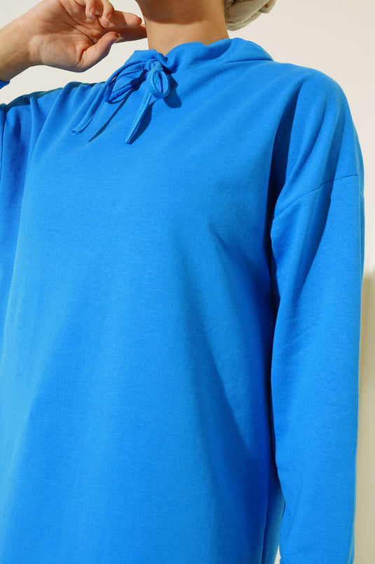 Tunique Dik Yaka Saks