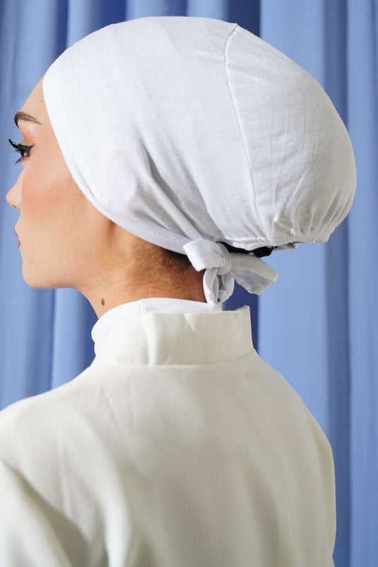 Dikişli Basic Bone Beyaz