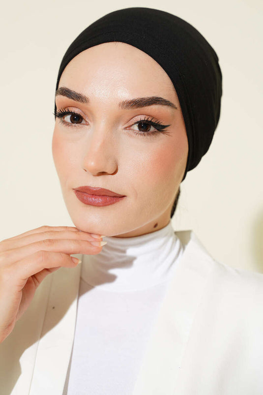 Dikişli Basic Bone Siyah