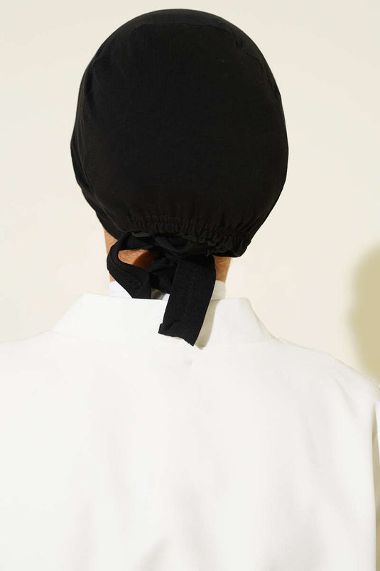 Dikişli Basic Bone Siyah