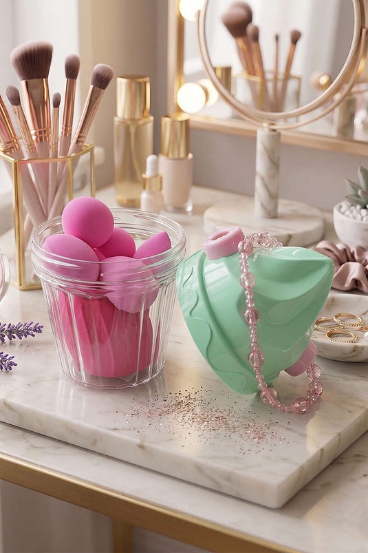 Ice Cream Container 6-Piece Assorted Sponge Set