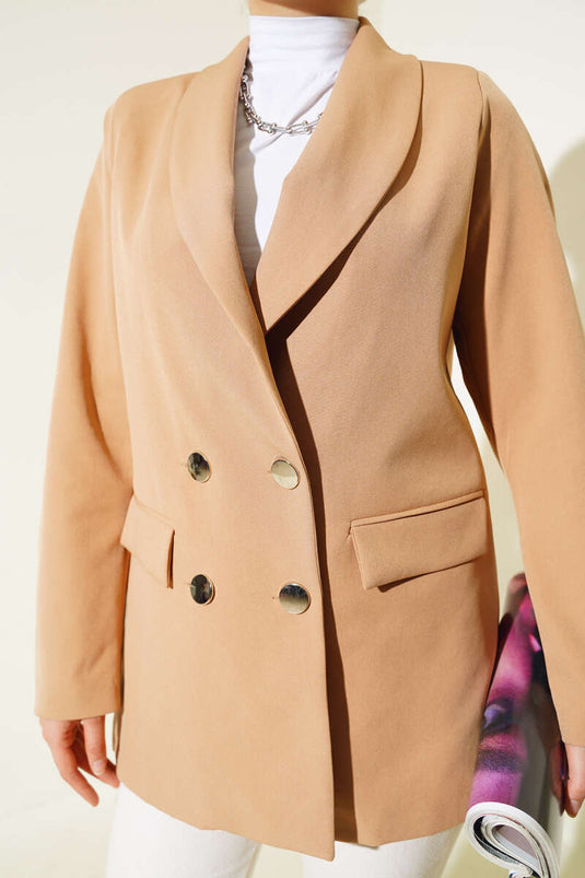 سترة دامبل بأربعة أزرار، جملي