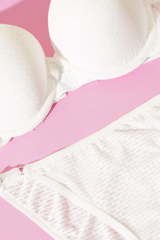 Double Support Bra Set Ecru