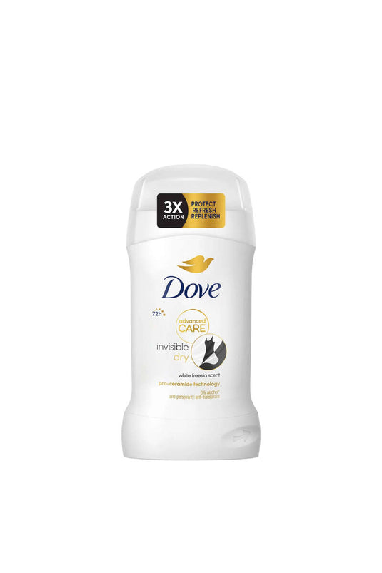 Dove Advanced Care Invisible Dry White Freesia 72 Hour Women's Stick Deodorant 50 ml